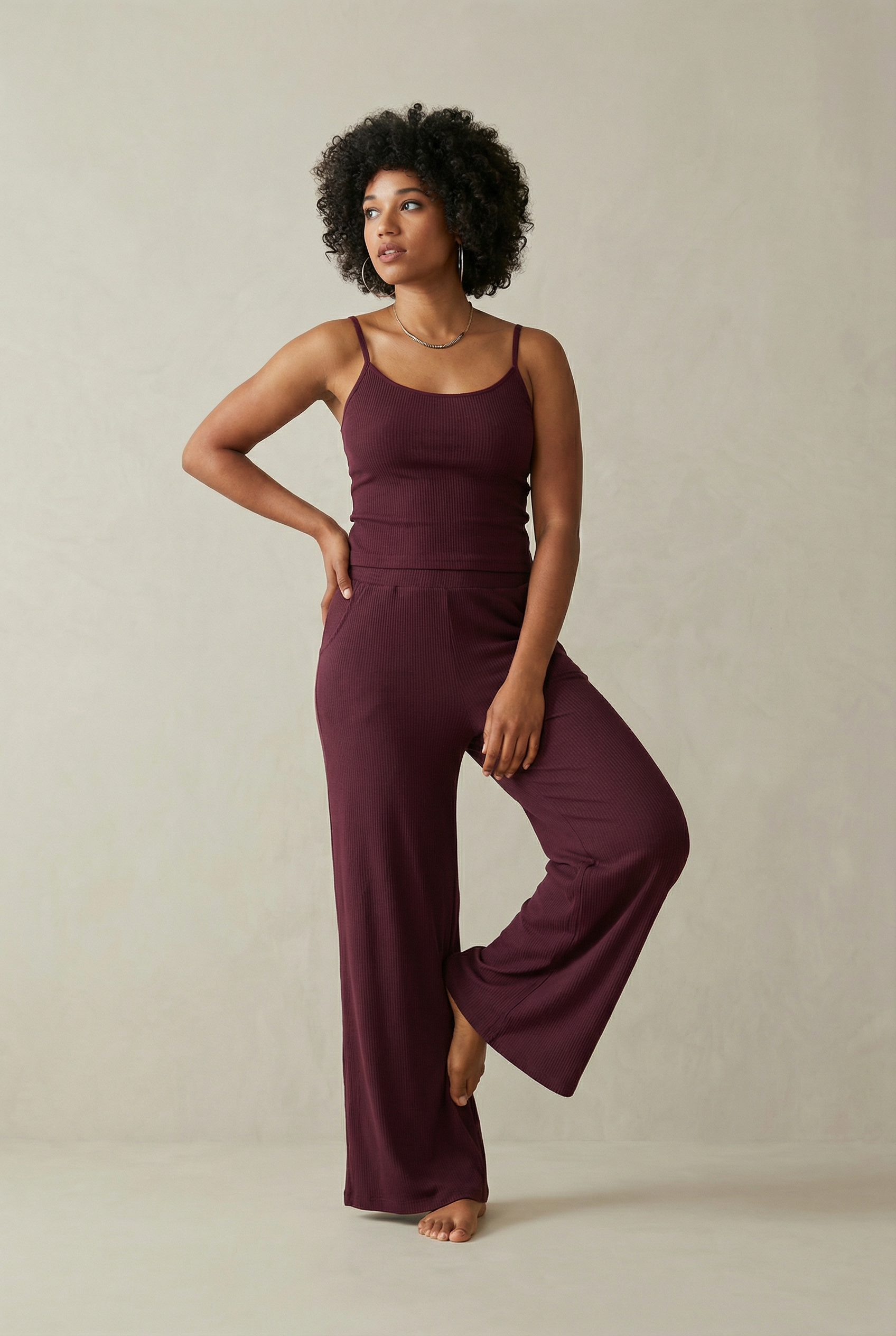 Comfort Weave | Wide-Leg Maternity & Postpartum Lounge Pant