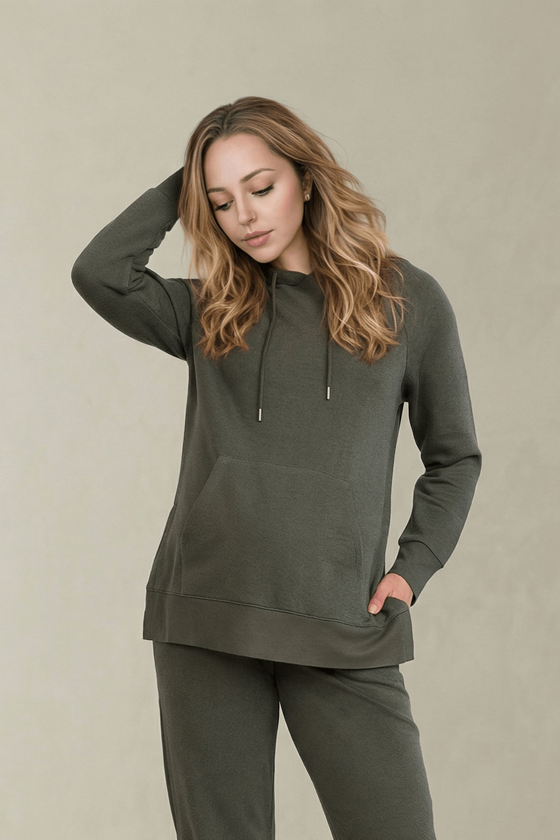Soft Ease | Maternity & Postpartum Tunic Hoodie - Belly & Beyond